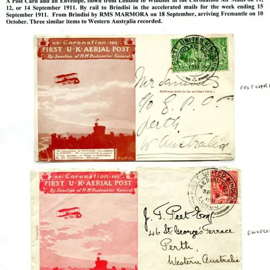 1911 (9th Sept) London to Windsor Coronation ...