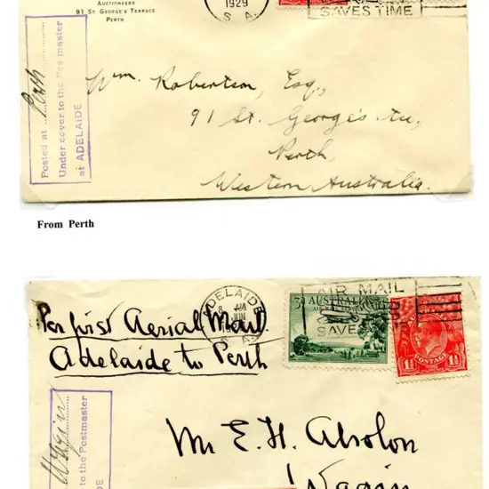 1929 (2nd-4th June) Adelaide's regulation 206 h/s ...