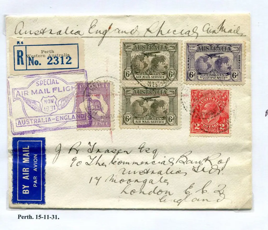 1931 (19th Nov) Australia to England All ... Image 1++