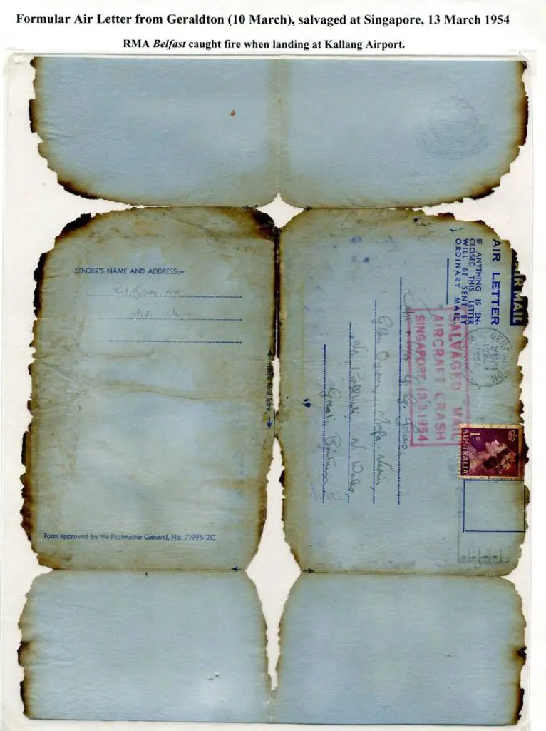 1954 (13th March) British Overseas Airways Corp. ... Image 1++