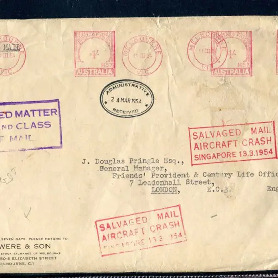 1954 (13th March) British Overseas Airways Corp. ...