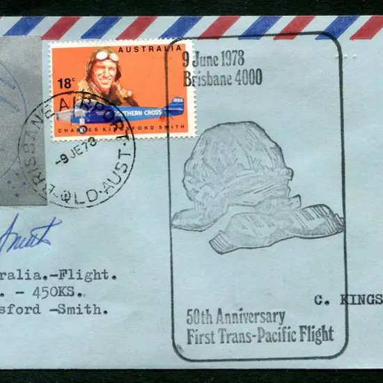1978 (31st May) USA to Aust by Charles A. ...