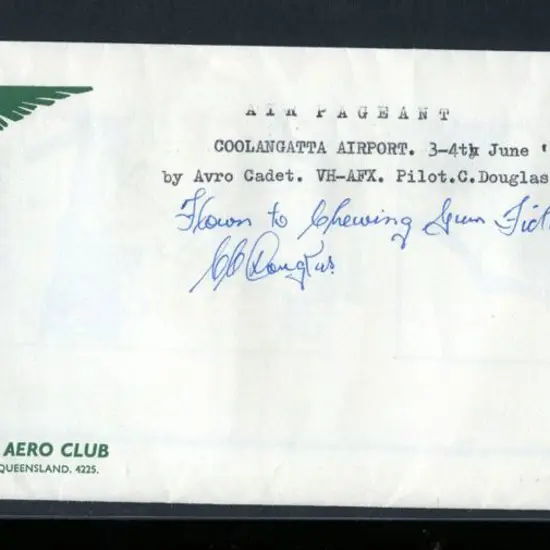1978 (4th June) Coolangatta Air Pageant flown ...