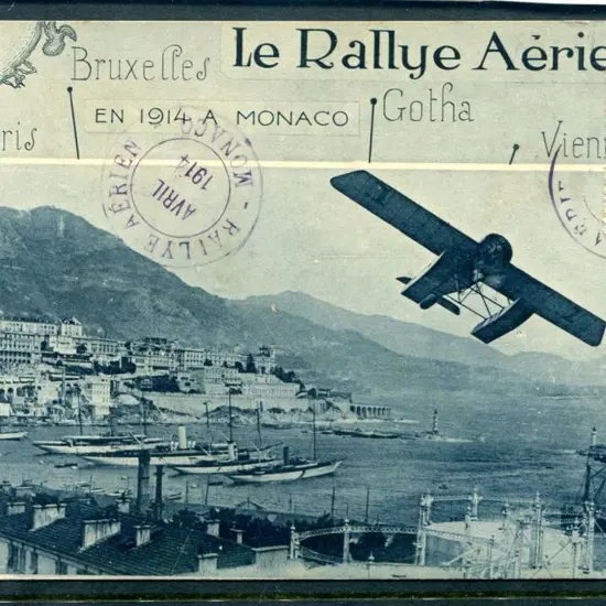 Monaco 1914 (1st-15th April) "Le Rallye Aerien" ...