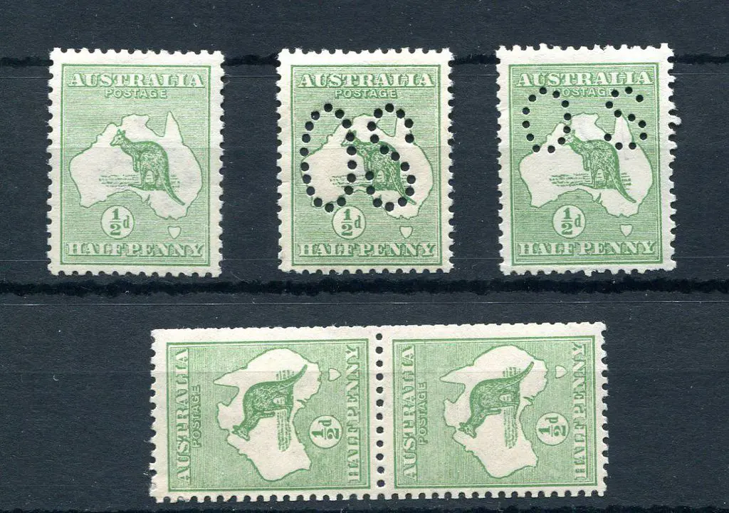 ½d green kangaroo selection with an inverted wmk ... Image 1++