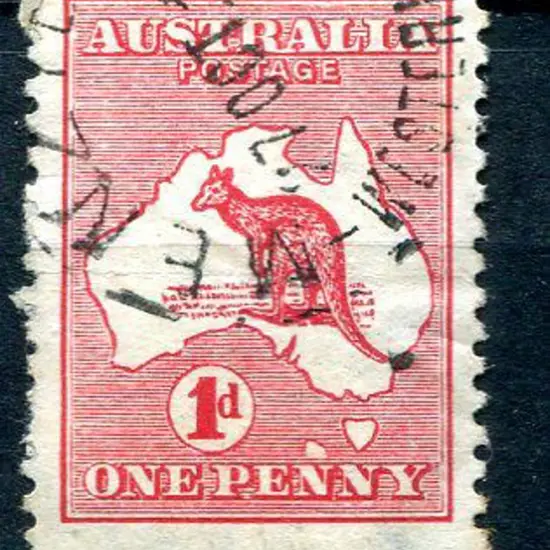 1d red Die II with "extra island" (2 Tasmania's) ...