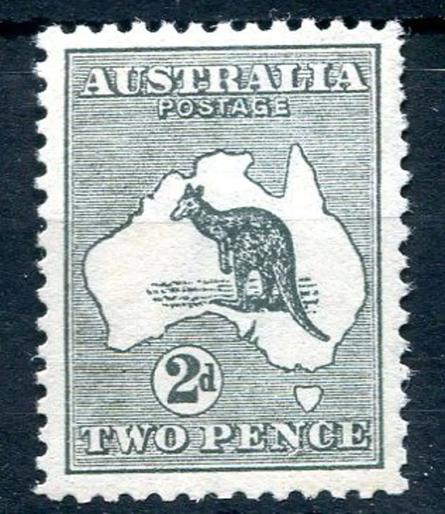2d deep grey, Die I. Fresh MUH with a few nibbled ... Image 1++