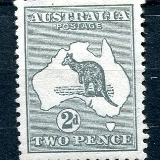 2d grey with "Cut throat kangaroo" variety. ML:H& ...