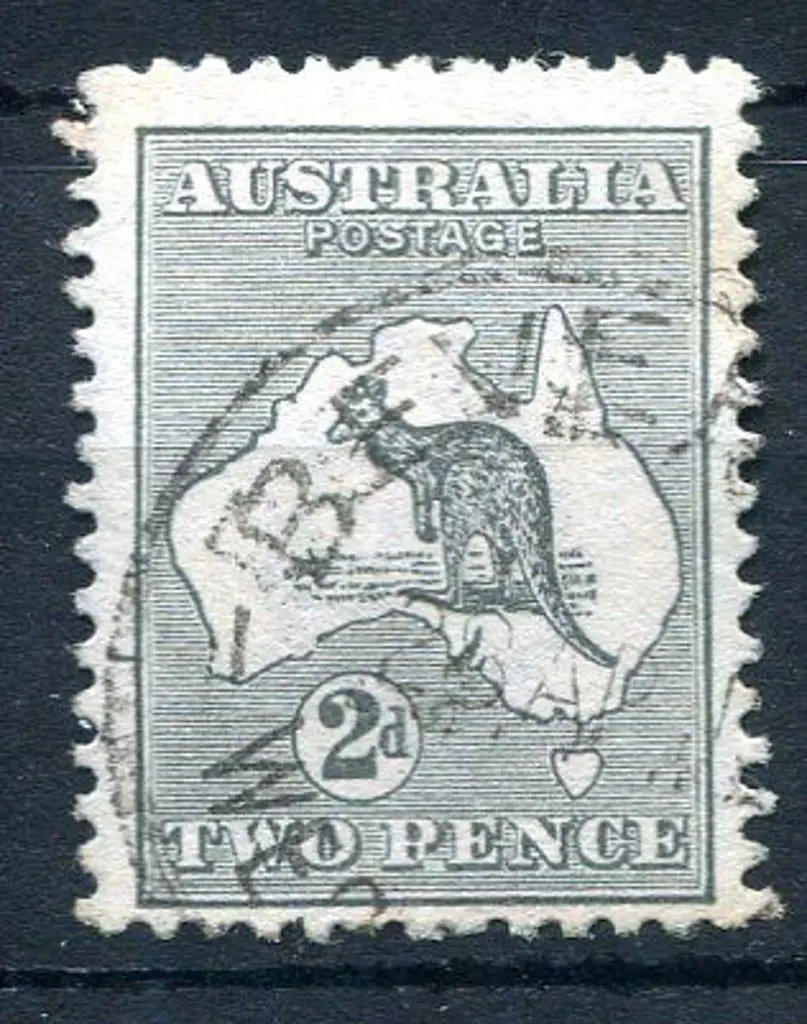 2d deep grey with inverted wmk & "BENCE for PENCE" ... Image 1++