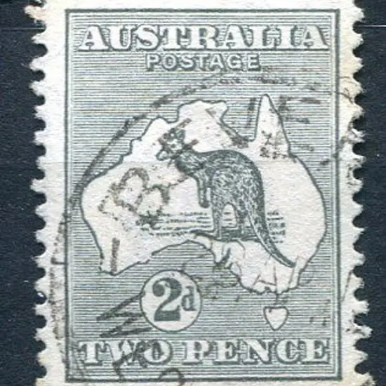 2d deep grey with inverted wmk & "BENCE for PENCE" ...