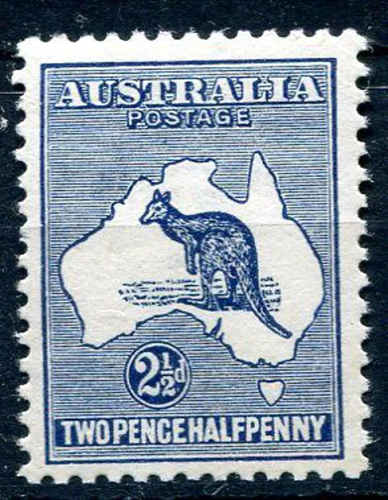 2½d indigo. MUH with good centring. ACSC 9A, Cat. ... Image 1++