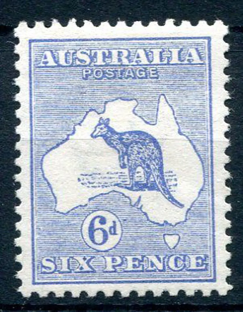 6d blue. A fine MLH & well centred example. ACSC ... Image 1++