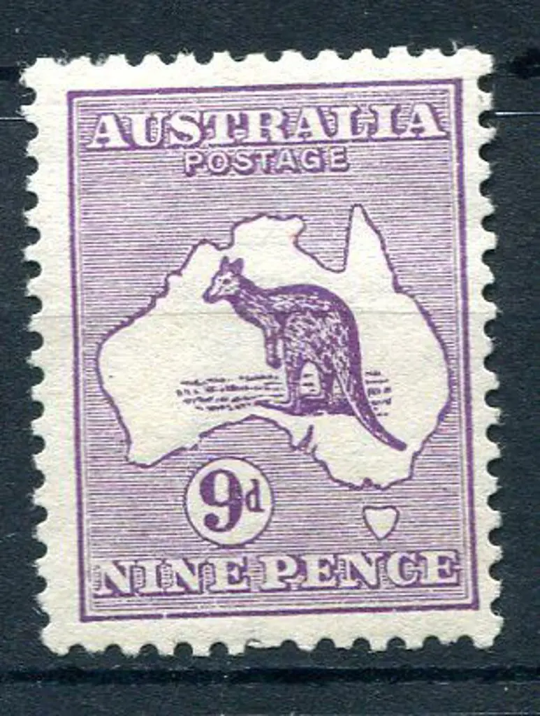 9d violet with "Break in bottom frame under "IN" ... Image 1++