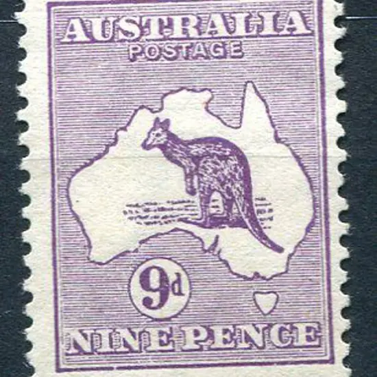 9d violet with "Break in bottom frame under "IN" ...