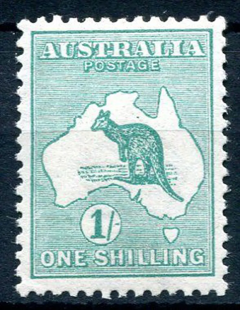 1/- green. Fresh MVLH & well centred. A lovely ... Image 1++