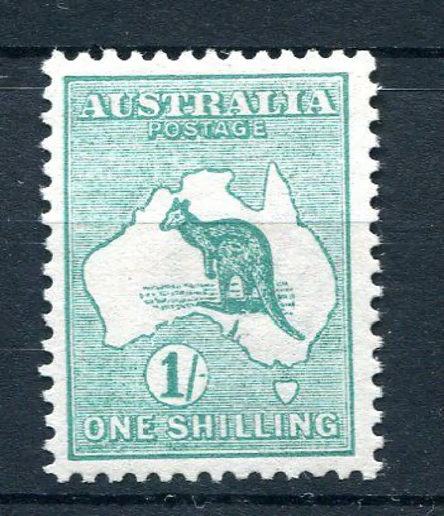 1/- blue-green. MH to MLH & well centred. ACSC ... Image 1++