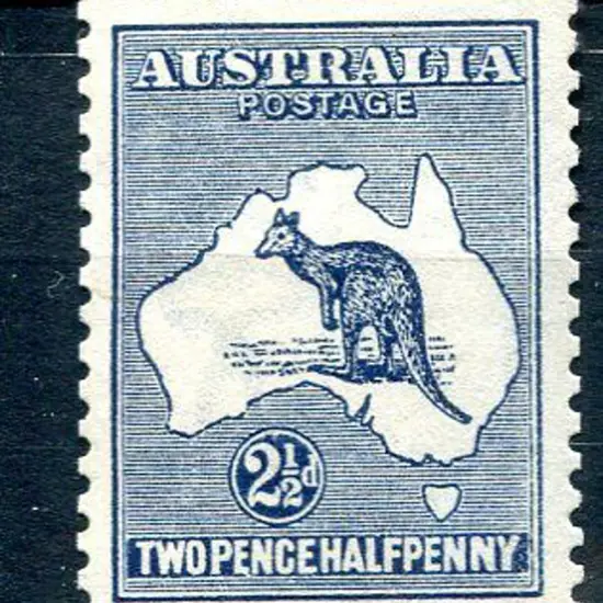 2½d indigo. MLH, well centred with good perfs. ...