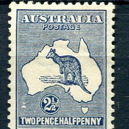 2½d bluish indigo with "islands south of WA" ...