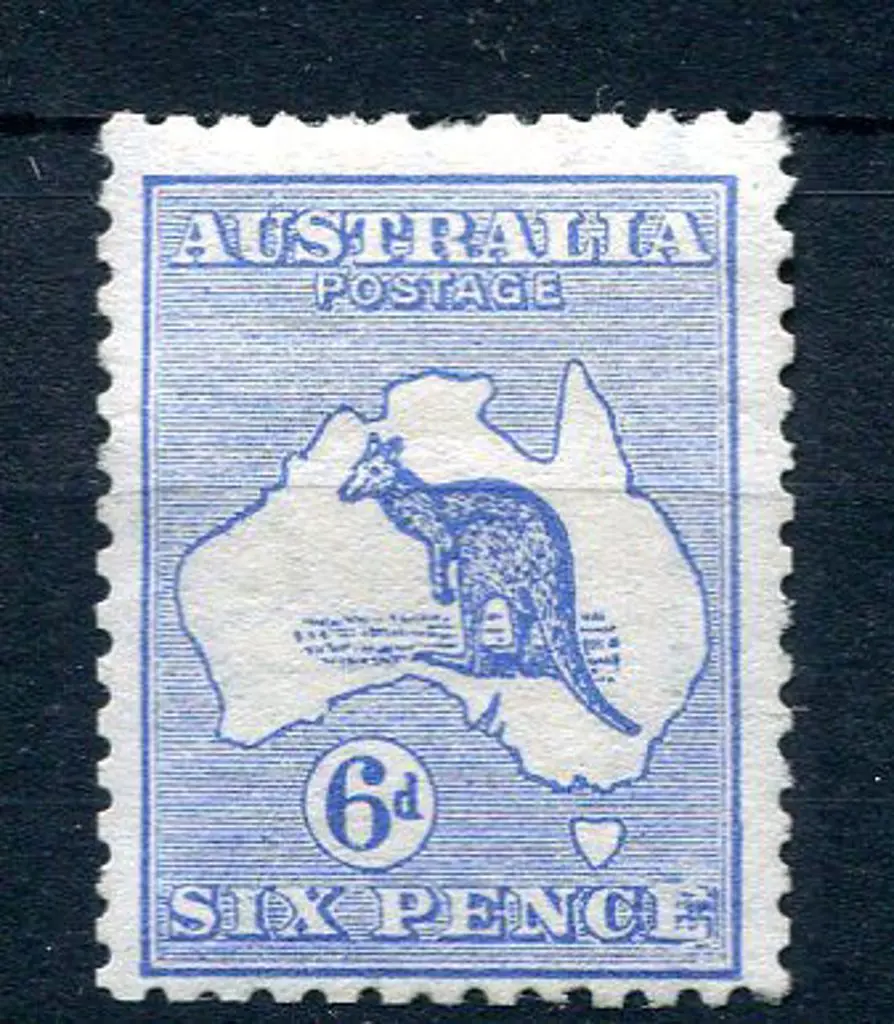 6d ultramarine with "retouched second E of Pence" ... Image 1++