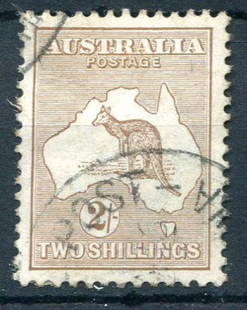 2/- brown. Fined used with 2 part cds's & well ... Image 1++