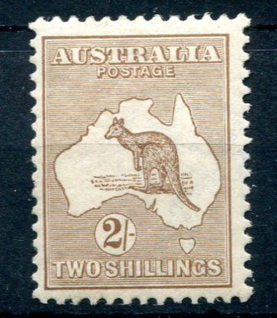 2/- light brown. MLH with expertly sweated gum. ... Image 1++