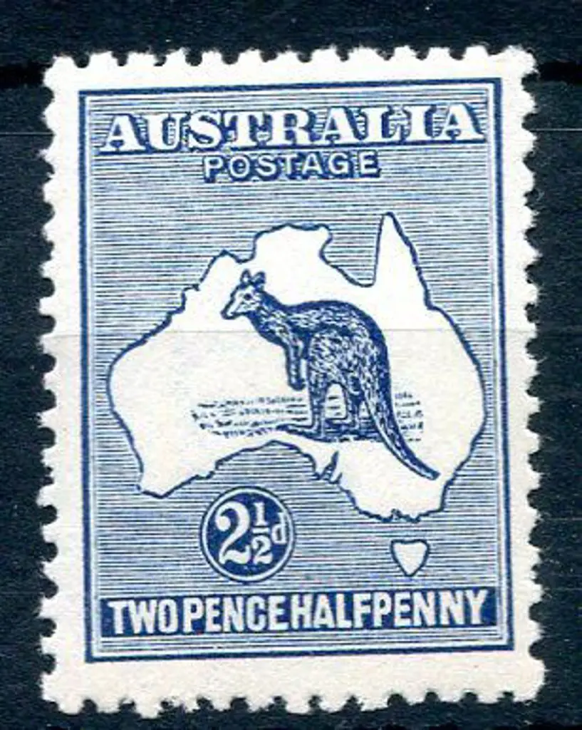 2½d deep blue. Superb MUH. ACSC 11c, Cat. $125 Image 1++