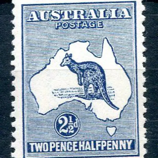 2½d deep blue. Superb MUH. ACSC 11c, Cat. $125