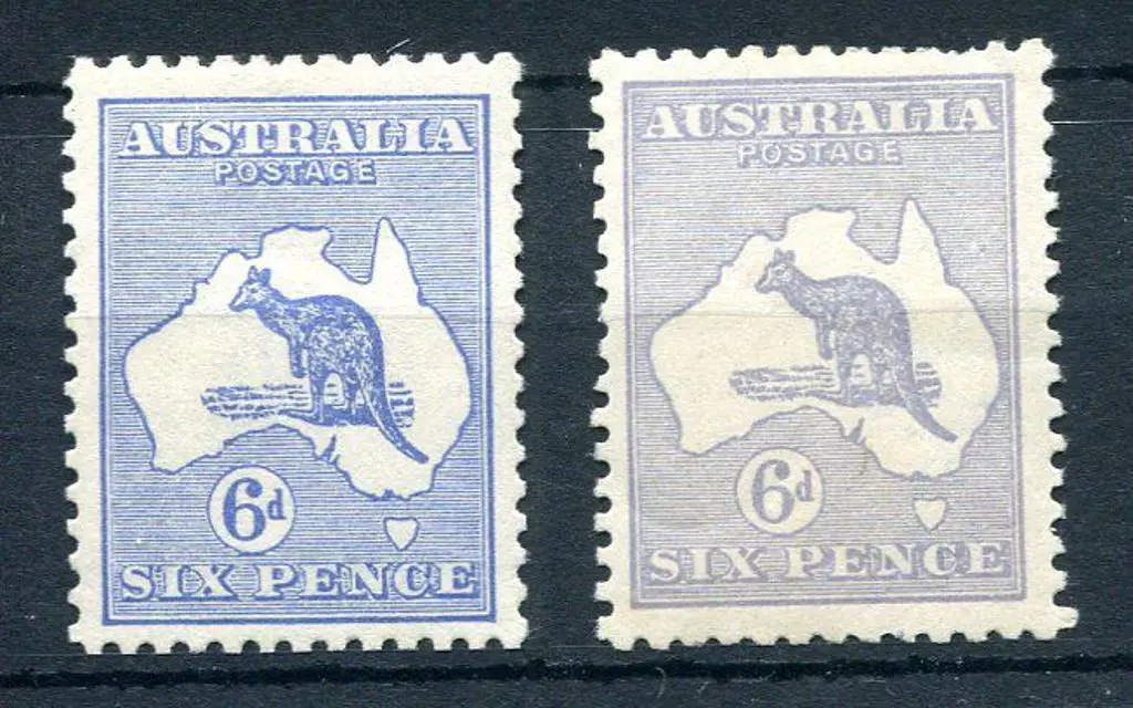 6d ultramarine & a milky greyish-blue shade. Both ... Image 1++