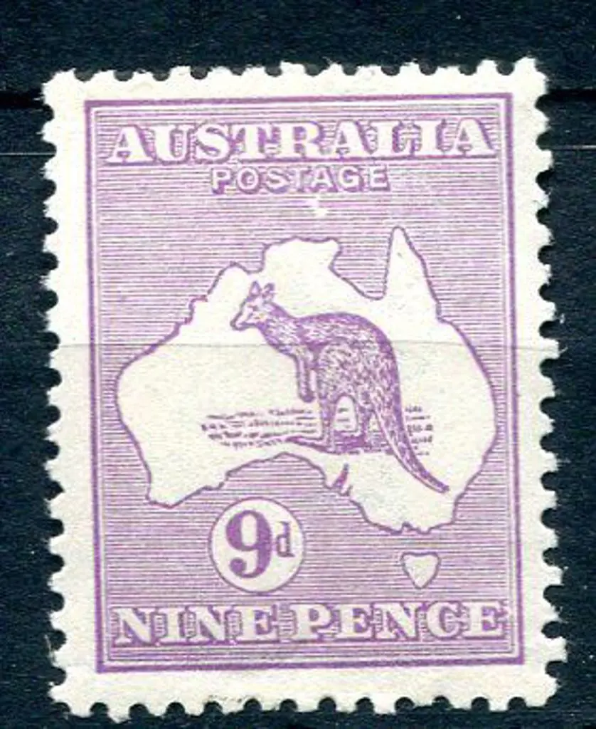 9d pale violet with "white flaw under "TA" of ... Image 1++