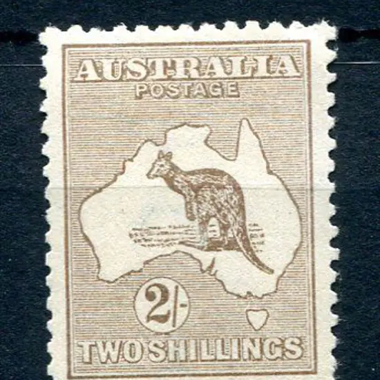 2/- brown. MLH. A well centred premium example. ...