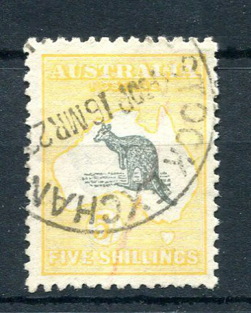 5/- grey-black & chrome. Fine used with part Stock ... Image 1++