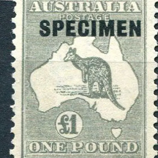 £1 grey ovptd "SPECIMEN" type C. MNG, well ...