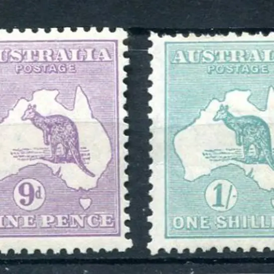 1929/30 Small Multiple Watermark 6d brown to 2/- ...