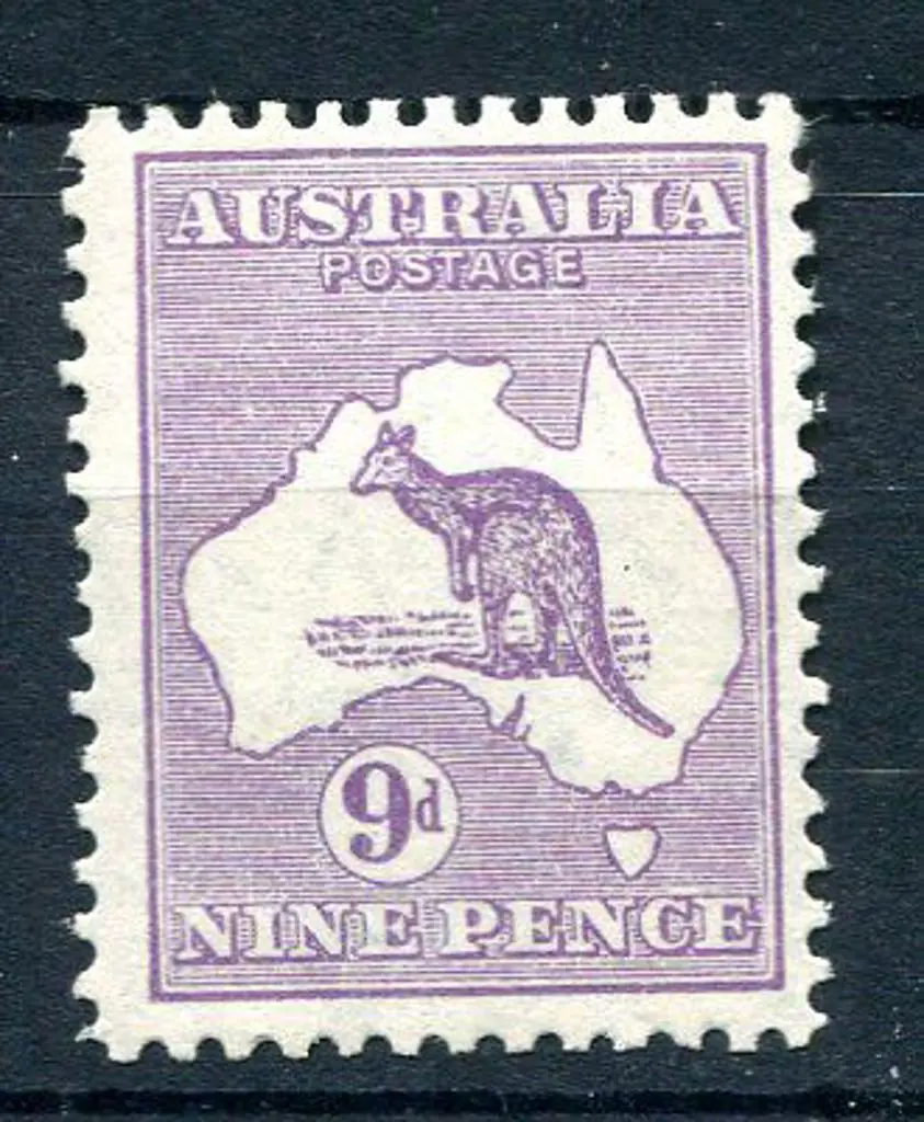 1929/30 Small Multiple Watermark 9d pale violet. ... Image 1++