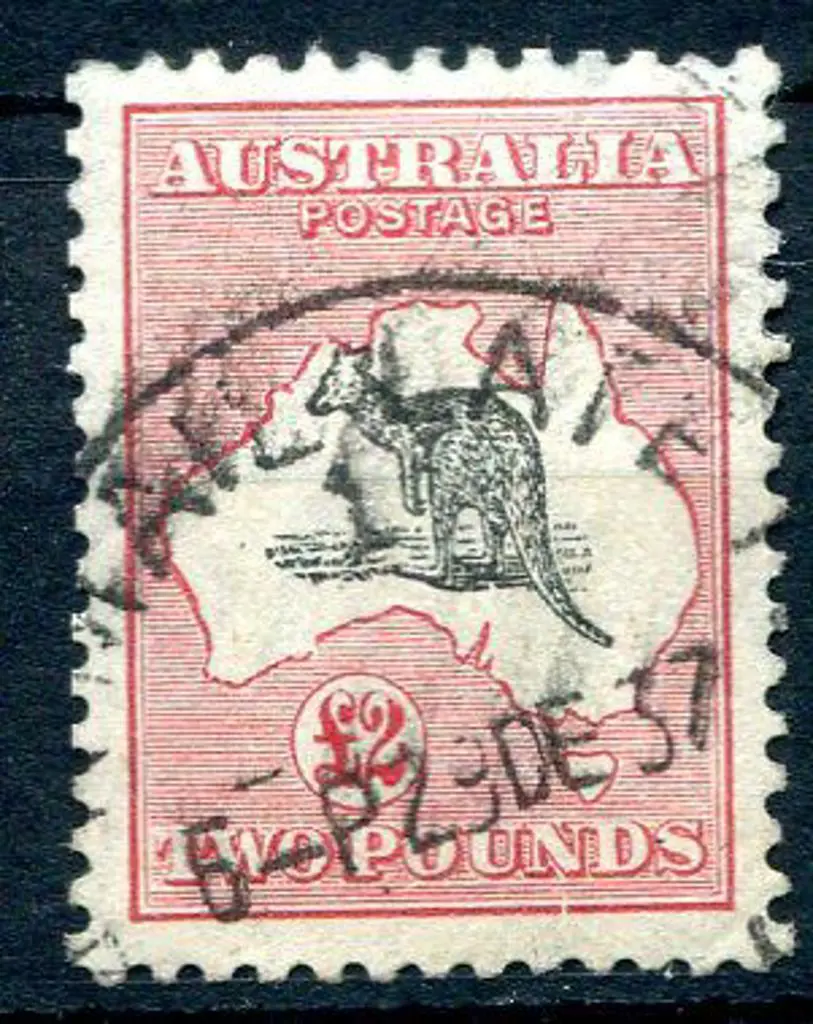 1929/30 Small Multiple Watermark £2 grey & pale ... Image 1++