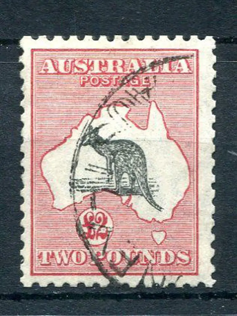 1929/30 Small Multiple Watermark £2 grey & ... Image 1++