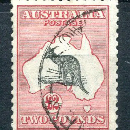 1929/30 Small Multiple Watermark £2 grey & ...
