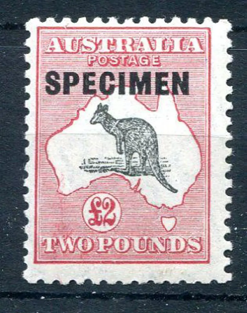1929/30 Small Multiple Watermark £2 grey & ... Image 1++
