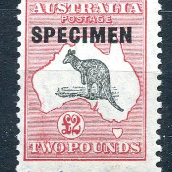 1929/30 Small Multiple Watermark £2 grey & ...