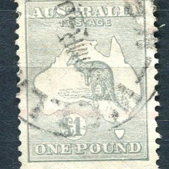 1931-47 CofA £1 grey. Good to fine used. Attempt ...