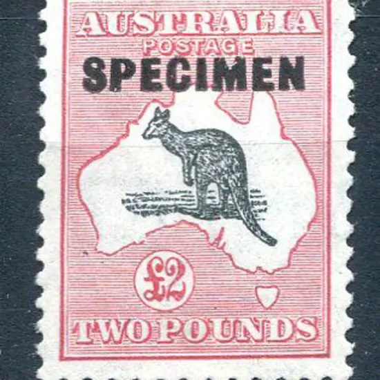 1931-47 CofA £2 black & carmine-rose ovptd ...