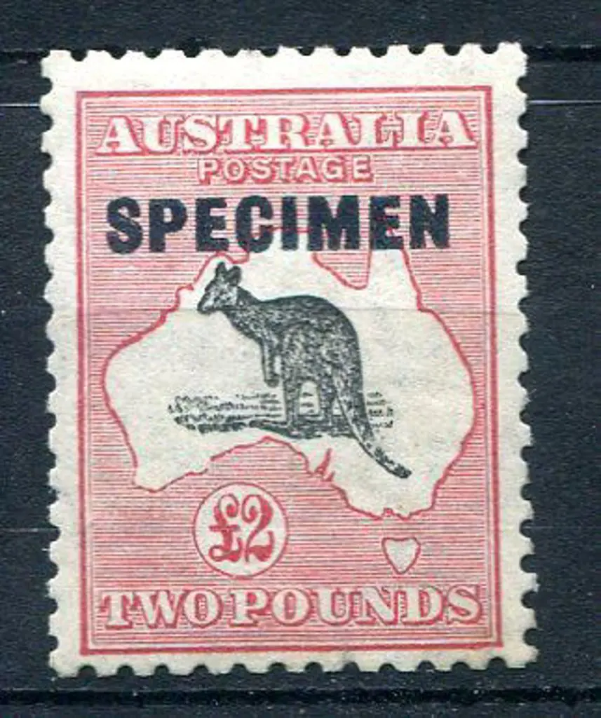 1931-47 CofA £2 black & rose ovptd "SPECIMEN" type ... Image 1++
