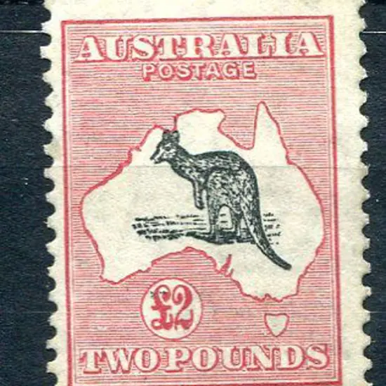 1931-47 CofA £2 grey-black & rose-crimson with ...