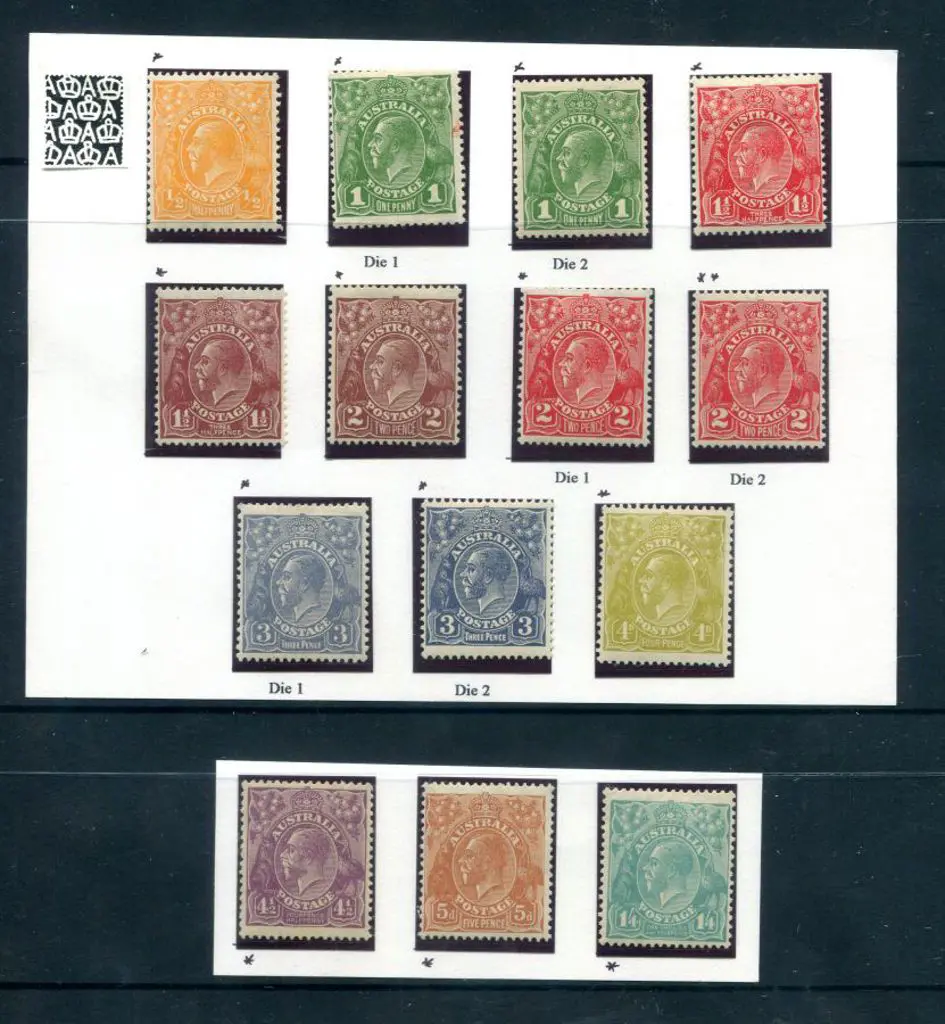 1926-30 Small Multiple Watermark Perf. ... Image 1++