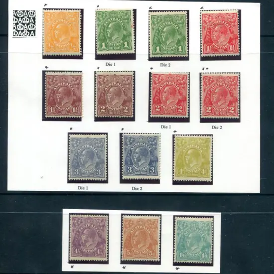 1926-30 Small Multiple Watermark Perf. ...
