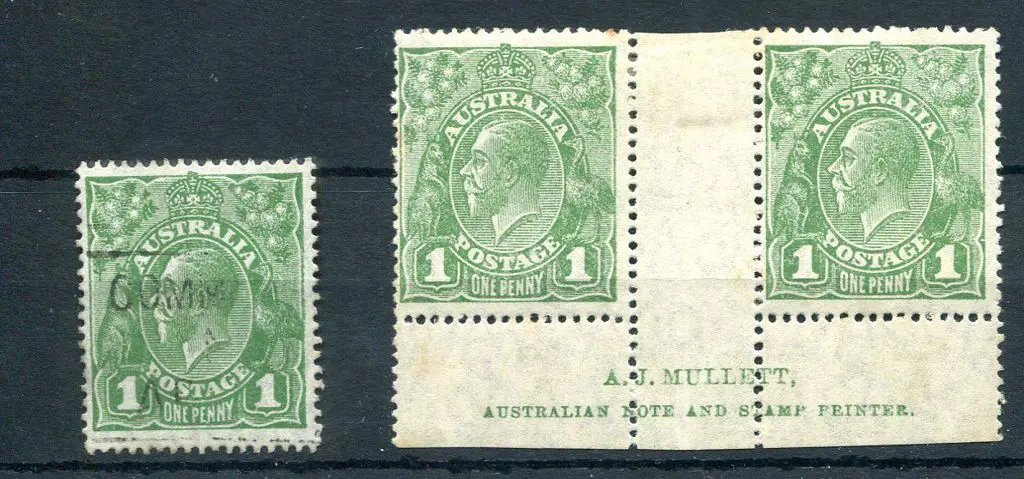 1926-30 Small Multiple Watermark Perf. ... Image 1++