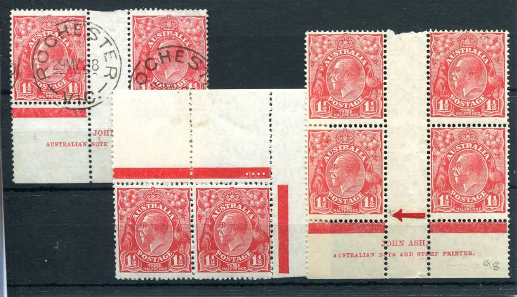 1926-30 Small Multiple Watermark Perf. ... Image 1++