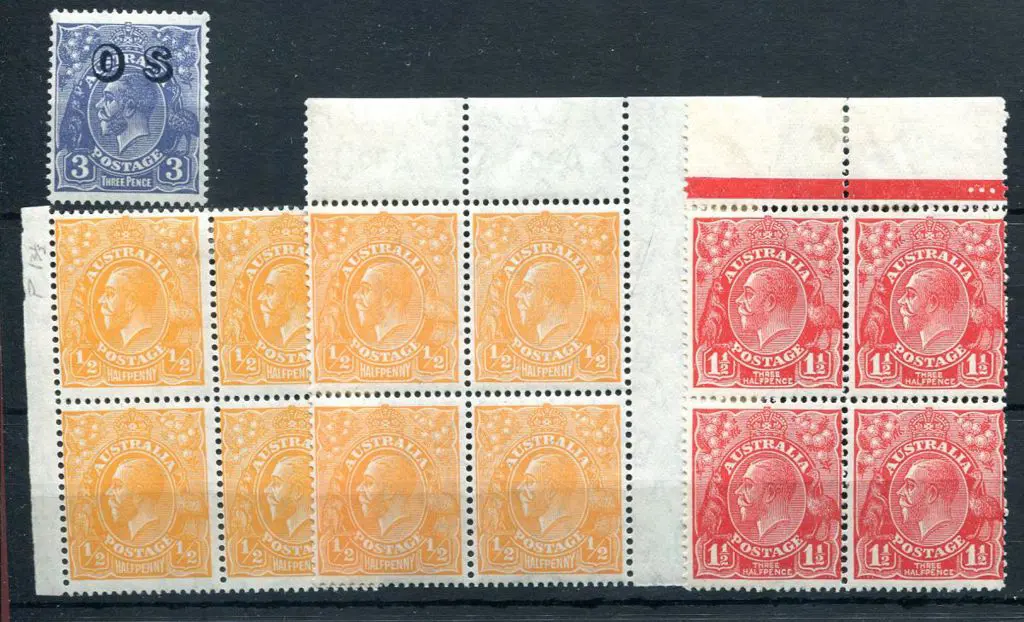 1926-30 Small Multiple Watermark Perf. ... Image 1++