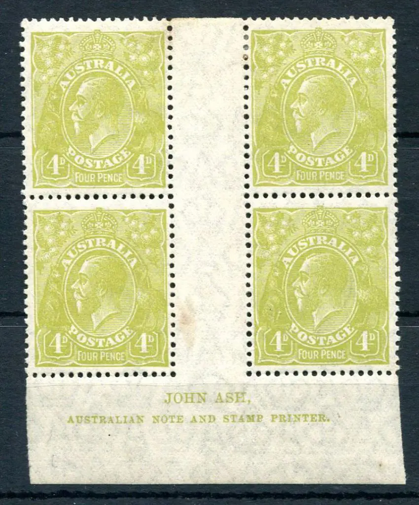 1926-30 Small Multiple Watermark Perf. ... Image 1++