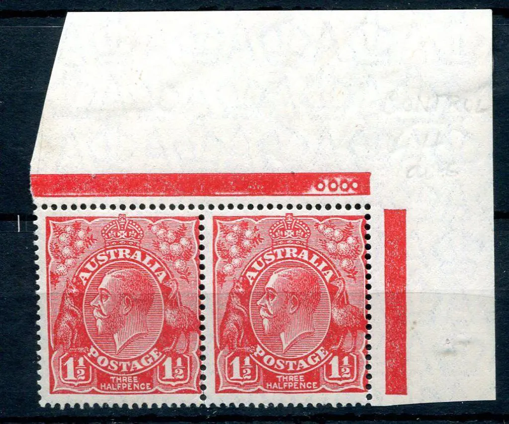 1926-30 Small Multiple Watermark Perf. 14 1½d red ... Image 1++